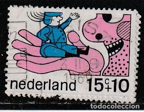 Sellos: HOLANDA // YVERT 878 // 1968 ... USADO - Foto 1