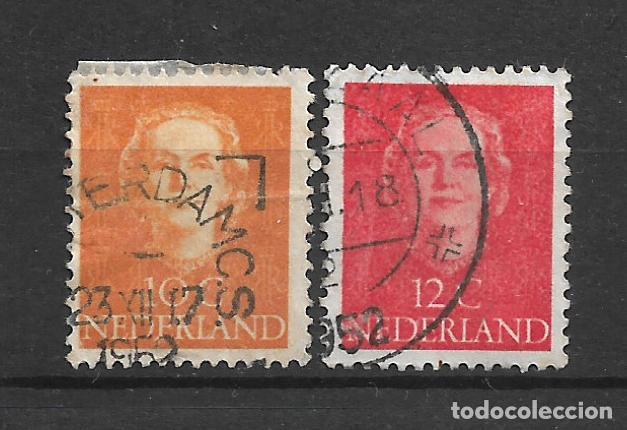 Sellos: holanda 1949 scott 308/309 usado 1.70&euro;- 12/4