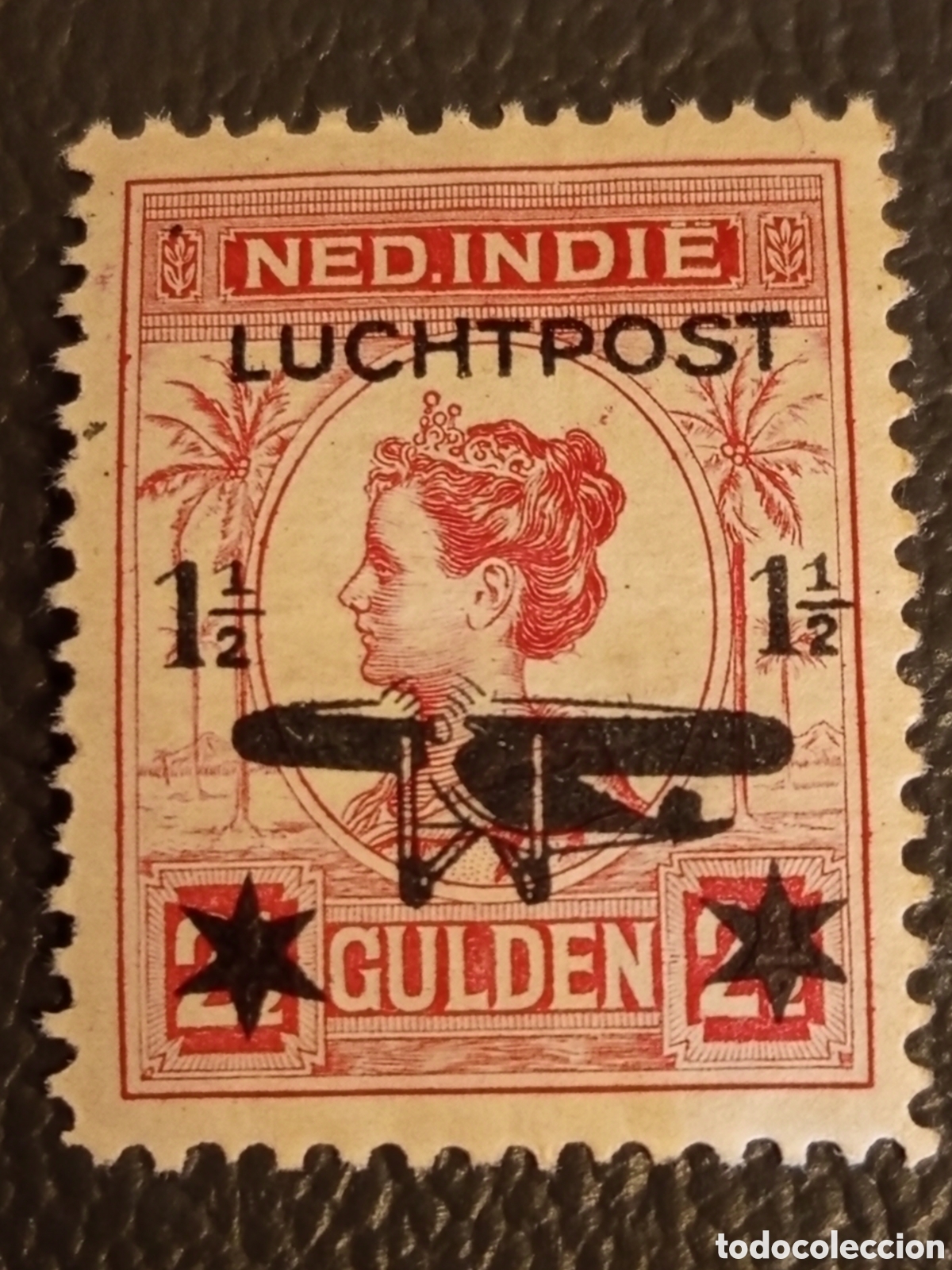 Sellos: Indias Orientales Neerlandesas 1928 Luchtpost NVPH LP5 MNH