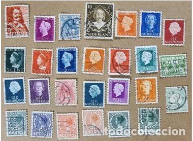 Briefmarken: COLECCION SELLOS USADOS HOLANDA