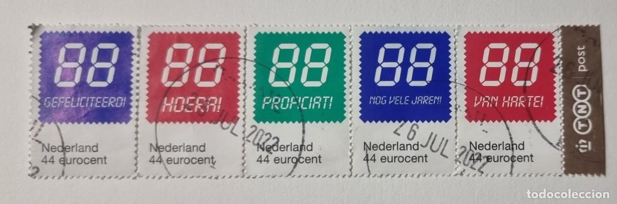 Briefmarken: SELLOS USADOS HOLANDA 2009 FELICITACIONES