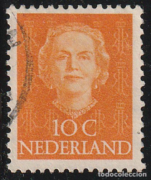 Sellos: Holanda 1949 Scott 308 Sello &ordm; Reina Juliana Queen Juliana (1909-2004) Michel 528 Yvert 514 Stamps