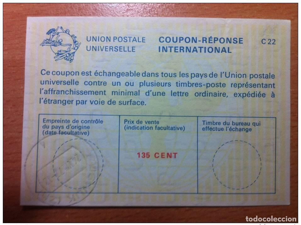Sellos: Pa&iacute;ses Bajos 135 centavos 24.08.1977 UPU Uni&oacute;n Postal Union Internacional C22 CUP&Oacute;N-RESPUESTA
