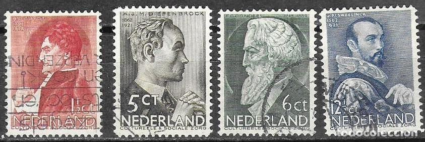 Sellos: SELLOS USADOS DE HOLANDA 1935, YT 272/ 75