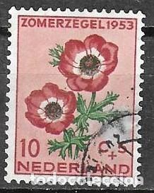 Sellos: SELLO USADO DE HOLANDA 1953, YT 593