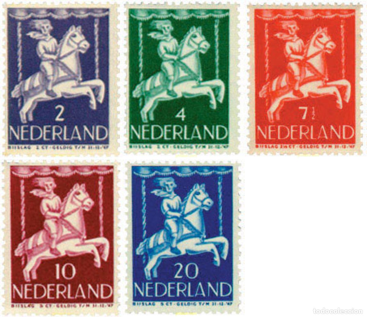 Sellos: 213835 HINGED HOLANDA 1946 PRO INFANCIA