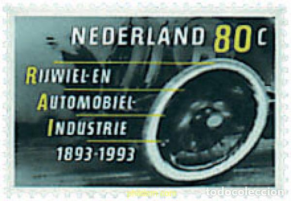 Sellos: 289388 MNH HOLANDA 1993 CENTENARIO DE LA RAI