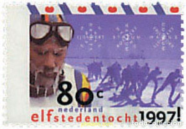 Sellos: 67940 MNH HOLANDA 1997 CARRERA SOBRE HIELO DE LAS 11 VILLAS
