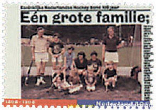Sellos: 99582 MNH HOLANDA 1998 CENTENARIO DE LA FEDERACION HOLANDESA DE HOCKEY