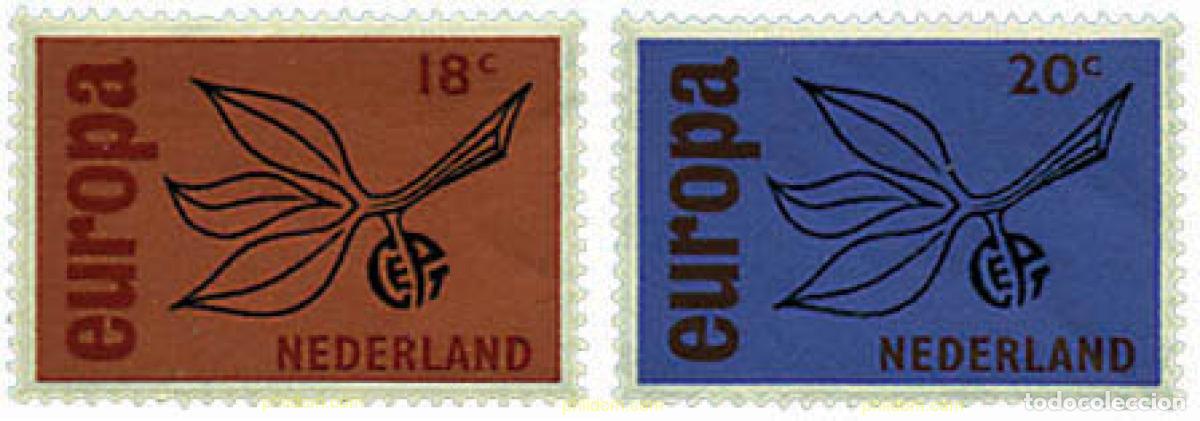 Sellos: 62096 MNH HOLANDA 1965 EUROPA CEPT. ESPIGA EUROPA