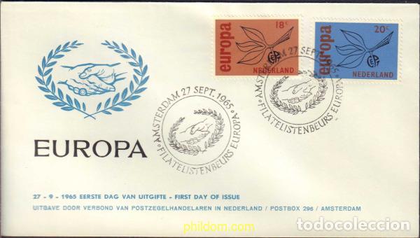 Sellos: 594505 MNH HOLANDA 1965 EUROPA CEPT. ESPIGA EUROPA