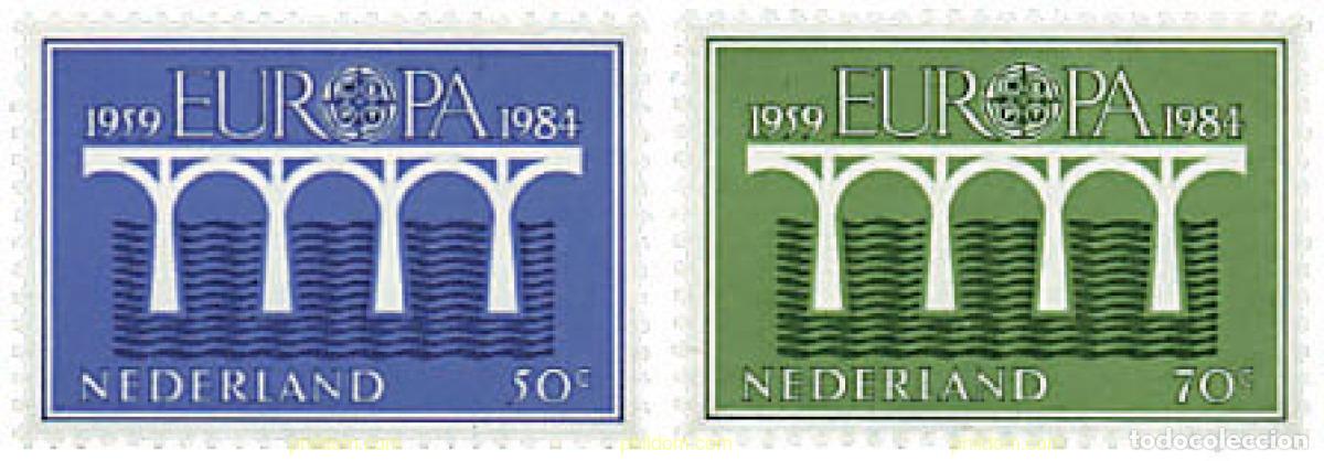 Selos: 62567 MNH HOLANDA 1984 EUROPA CEPT. 25 ANIVERSARIO DE LA CEPT