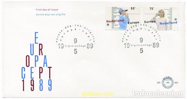Sellos: 24189 MNH HOLANDA 1989 EUROPA CEPT. JUEGOS INFANTILES
