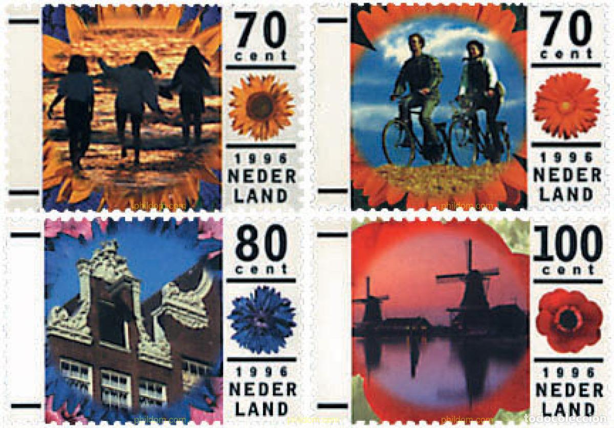 Sellos: 89438 MNH HOLANDA 1996 LAS VACACIONES