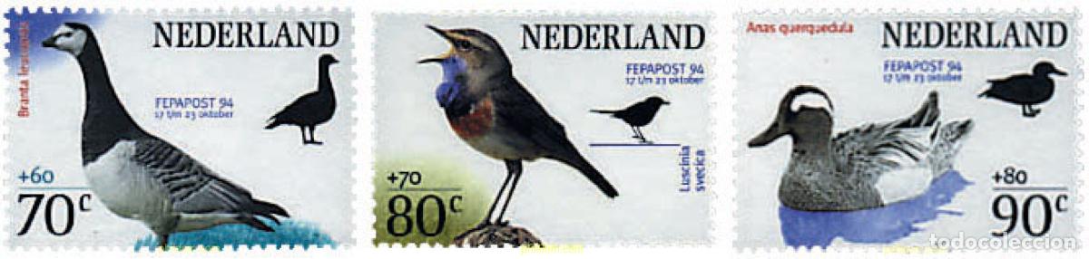 Sellos: 67913 MNH HOLANDA 1994 FEPAPOST 94. EXPOSICION FILATELICA INTERNACIONAL