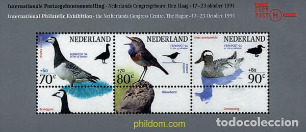 Sellos: 67914 MNH HOLANDA 1994 FEPAPOST 94. EXPOSICION FILATELICA INTERNACIONAL
