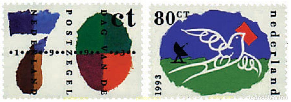 Sellos: 67906 MNH HOLANDA 1993 DIA DEL SELLO