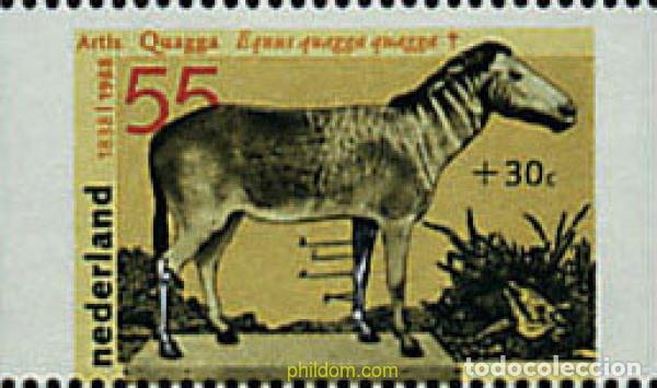 Sellos: 213648 MNH HOLANDA 1988 PRO OBRAS SOCIALES. 150 ANIVERSARIO DEL ZOO ARTIS