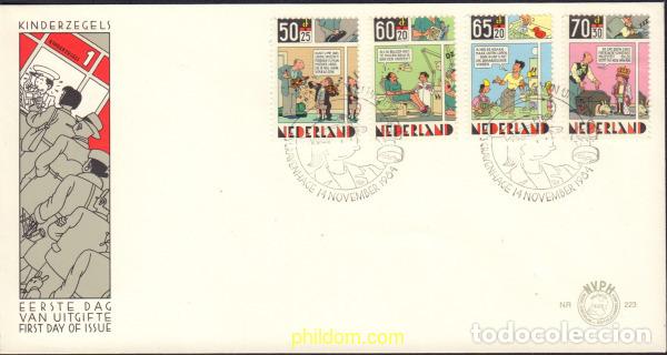 Sellos: 403555 MNH HOLANDA 1984 PRO INFANCIA. EL NI&Ntilde;O Y EL COMIC