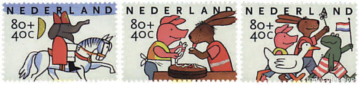 Sellos: 46543 MNH HOLANDA 1998 PRO INFANCIA. 50 ANIVERSARIO DE LA CAMPA&Ntilde;A A FAVOR DE LOS SELLOS EN LA ESCU