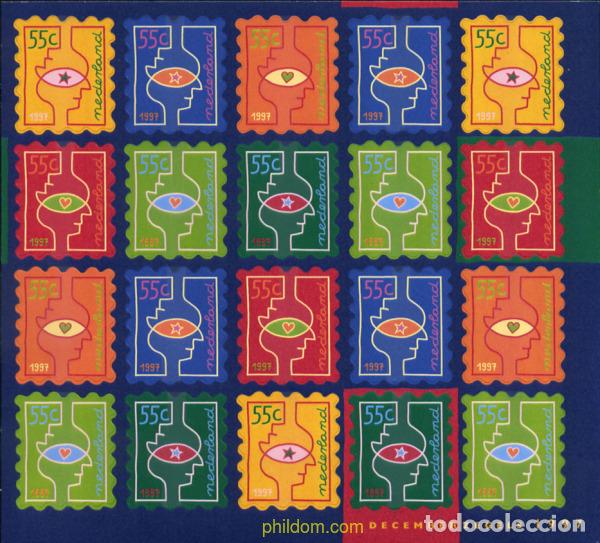 Sellos: 100928 MNH HOLANDA 1997 SELLOS PARA EL CORREO DE NAVIDAD