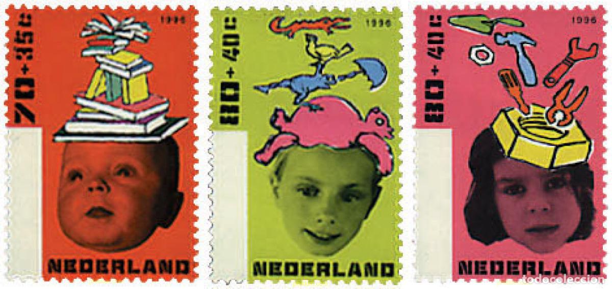 Sellos: 31302 MNH HOLANDA 1996 PRO INFANCIA