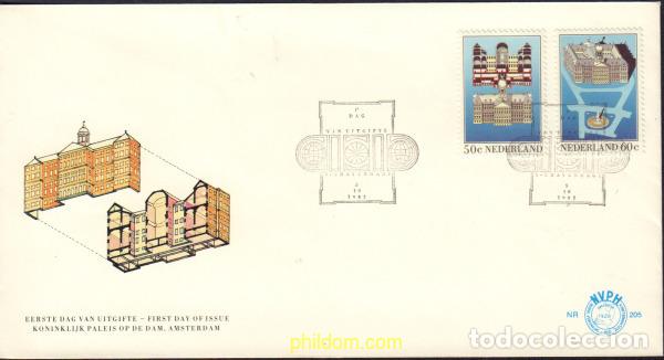Sellos: 410786 MNH HOLANDA 1982 PALACIO REAL DE DAMM