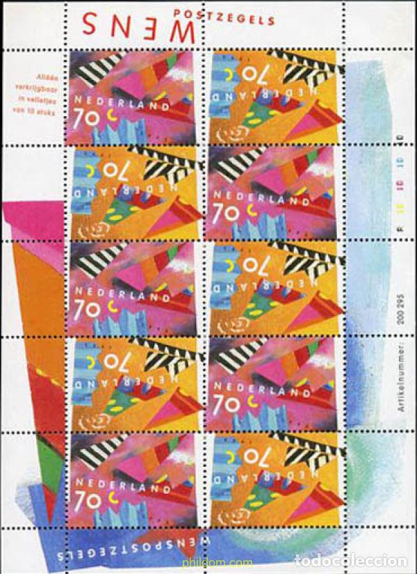 Sellos: 10467 MNH HOLANDA 1993 SELLOS DE BUENOS DESEOS