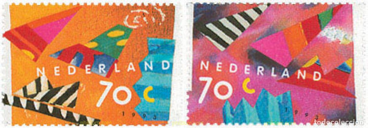 Sellos: 100898 MNH HOLANDA 1993 SELLOS DE BUENOS DESEOS