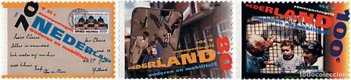 Sellos: 50399 MNH HOLANDA 1995 PRO OBRAS SOCIALES. LA TERCERA EDAD