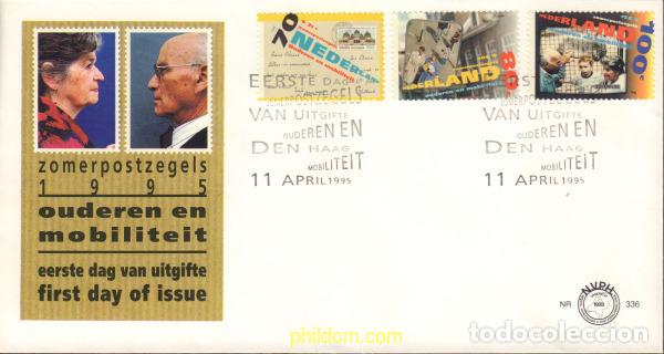 Sellos: 411587 MNH HOLANDA 1995 PRO OBRAS SOCIALES. LA TERCERA EDAD