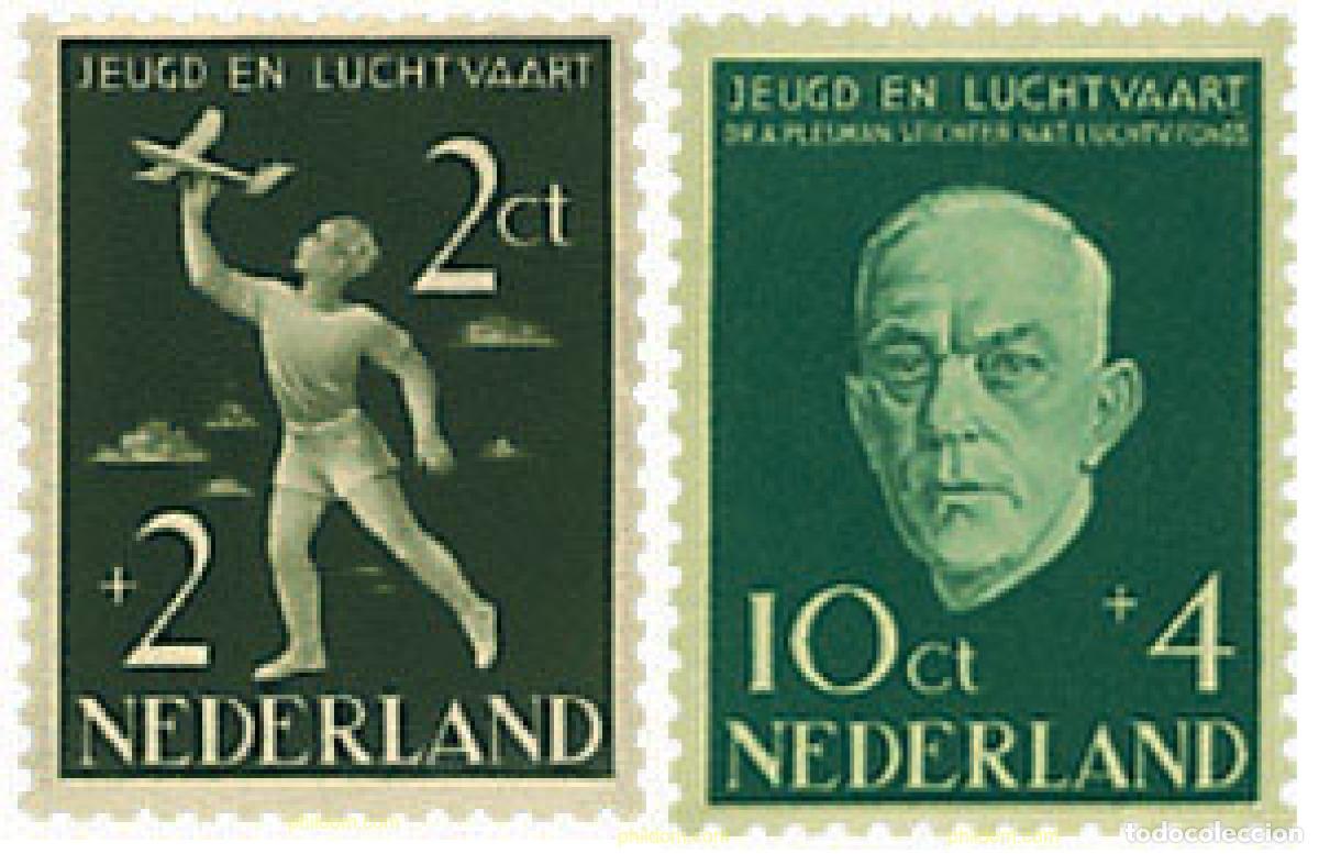 Sellos: 67853 MNH HOLANDA 1954 PRO FONDOS DE LA SOCIEDAD DE NAVEGACION AEREA NACIONAL