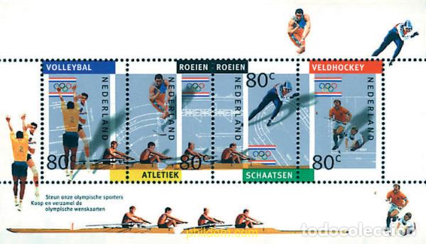Sellos: 72365 MNH HOLANDA 1992 25 JUEGOS OLIMPICOS VERANO BARCELONA 1992 - 16 JUEGOS OLIMPICOS INVIERNO. AL