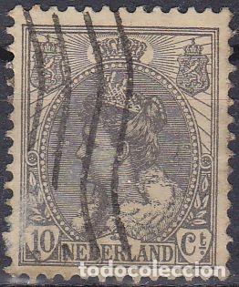 Sellos: Holanda 1898-1924 Scott 67 Sello &ordm; Reina Wihelmina Michel 56A Yvert 53 Nederland Paises Bajos Stamps