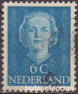Sellos: Holanda 1949 Scott 307 Sello &ordm; Reina Juliana Queen Juliana (1909-2004) Michel 526 Yvert 512B Stamps