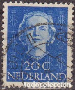 Sellos: Holanda 1949 Scott 311 Sello &ordm; Reina Juliana Queen Juliana (1909-2004) Michel 528 Yvert 514 Nederlan