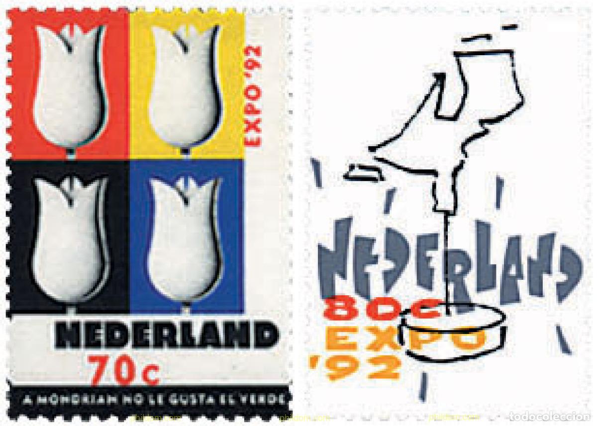 Sellos: 99913 MNH HOLANDA 1992 EXPO 92. EXPOSICION UNIVERSAL DE SEVILLA