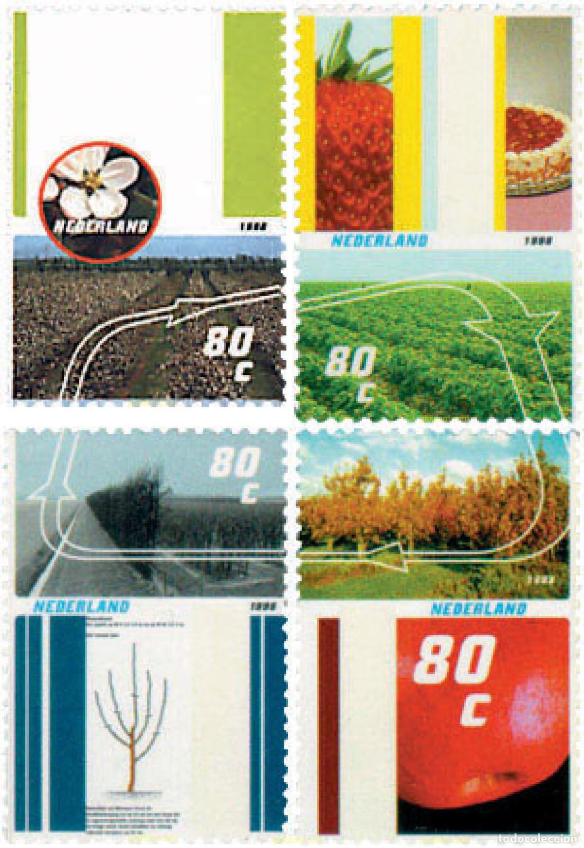 Sellos: 89444 MNH HOLANDA 1998 LAS CUATRO ESTACIONES