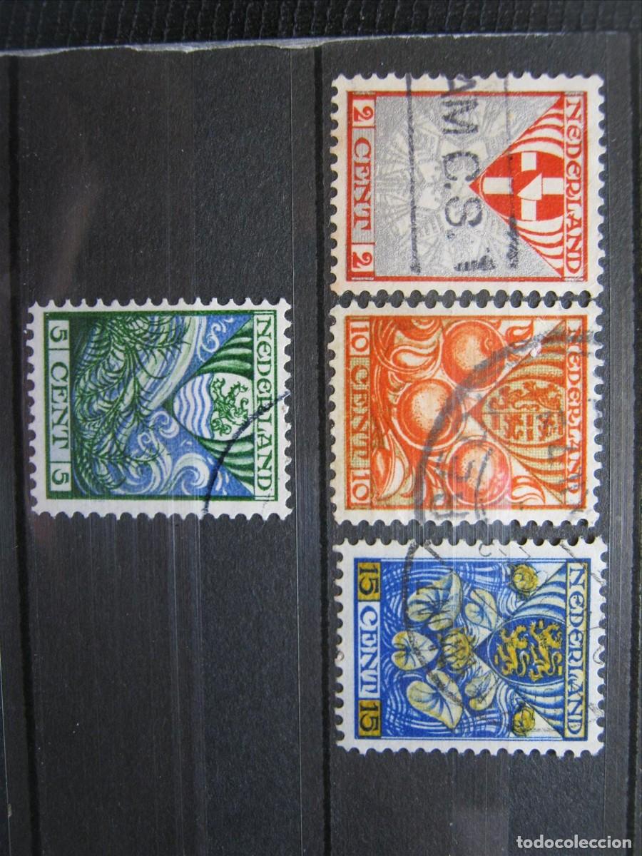 Timbres: HOLANDA PA&Iacute;SES BAJOS 1926 SERIE YVERT 186/189 USADOS PERFECTOS.