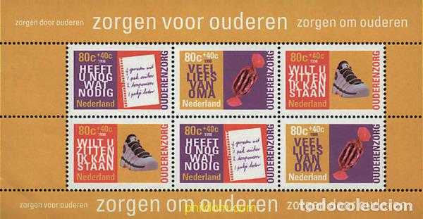Sellos: 35655 MNH HOLANDA 1998 PRO OBRAS SOCIALES. LA TERCERA EDAD