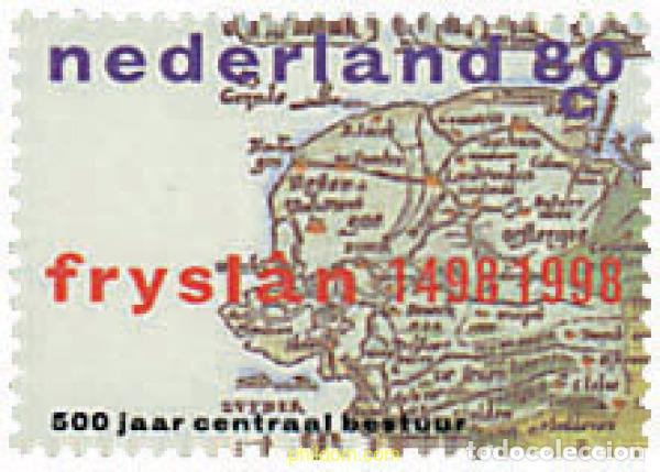 Selos: 99585 MNH HOLANDA 1998 500 ANIVERSARIO DEL ESTABLECIMIENTO DEL GOBIERNO CENTRAL EN LA PROVINCIA DE