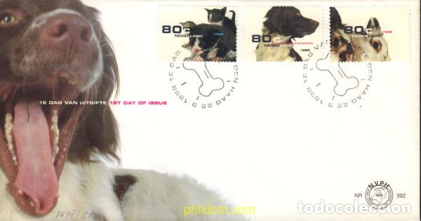 Sellos: 408116 MNH HOLANDA 1998 ANIMALES DOMESTICOS