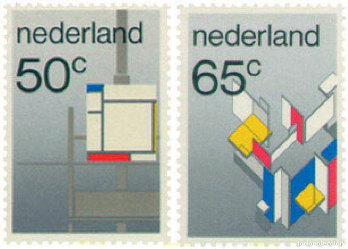 Sellos: 104273 MNH HOLANDA 1983 MOVIMIENTO ARTISTICO DE STIJL