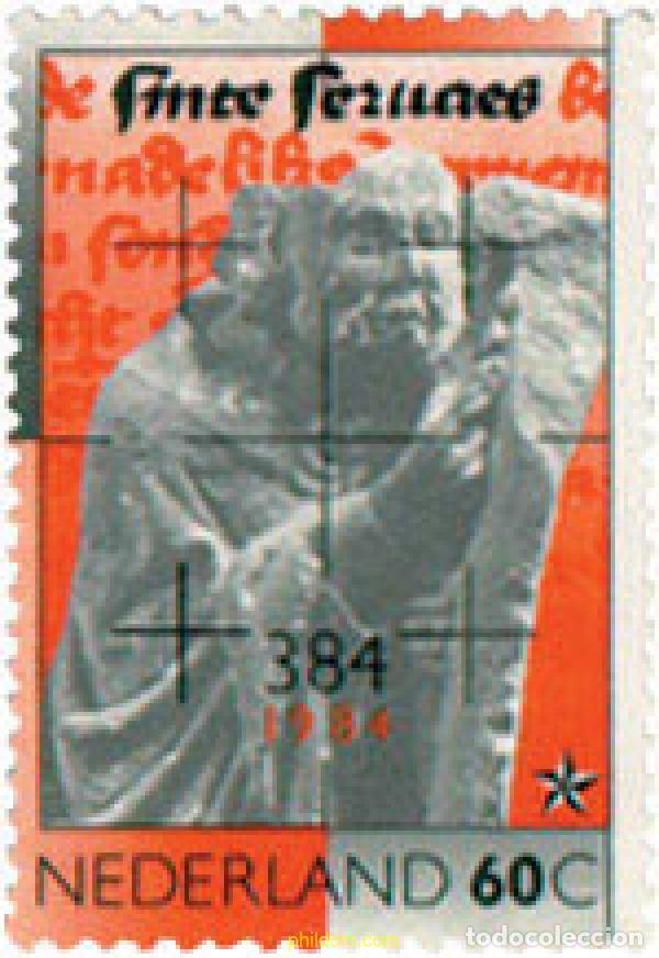 Timbres: 103206 MNH HOLANDA 1984 1600 ANIVERSARIO DE LA MUERTE DE SAN SERVAIS