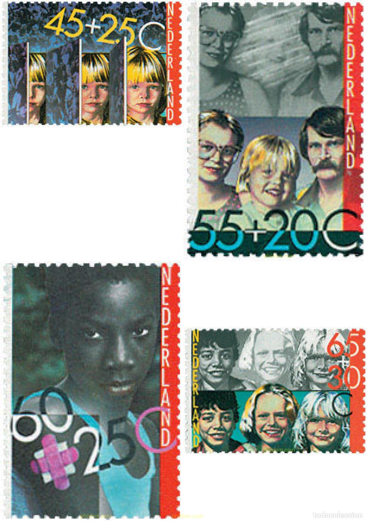 Sellos: 100869 MNH HOLANDA 1981 PRO INFANCIA. A&Ntilde;O INTERNACIONAL DE LOS DISCAPACITADOS