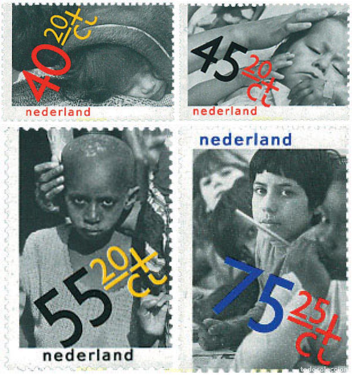 Sellos: 100860 MNH HOLANDA 1979 PRO INFANCIA. A&Ntilde;O INTERNACIONAL DEL NI&Ntilde;O