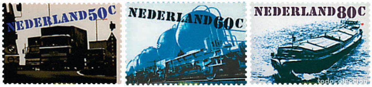 Sellos: 55015 MNH HOLANDA 1980 MEDIOS DE TRANSPORTE