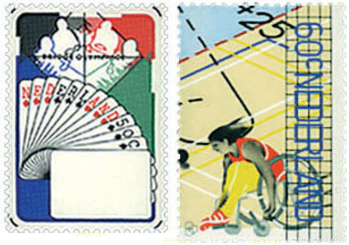 Sellos: 54830 MNH HOLANDA 1980 FUNDACION PARA EL DEPORTE DE LOS DISCAPATIZADOS