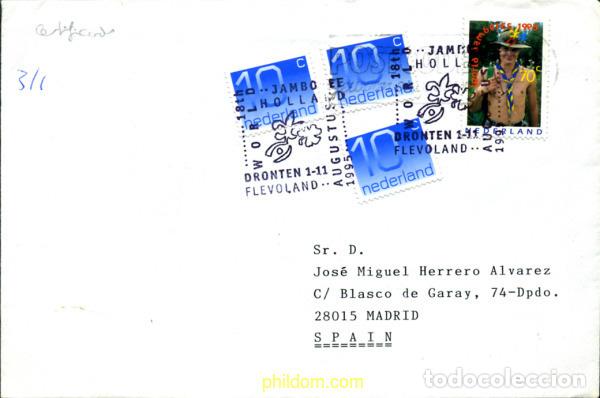 Sellos: 265898 USED HOLANDA 1995 EVENTOS - Foto 1