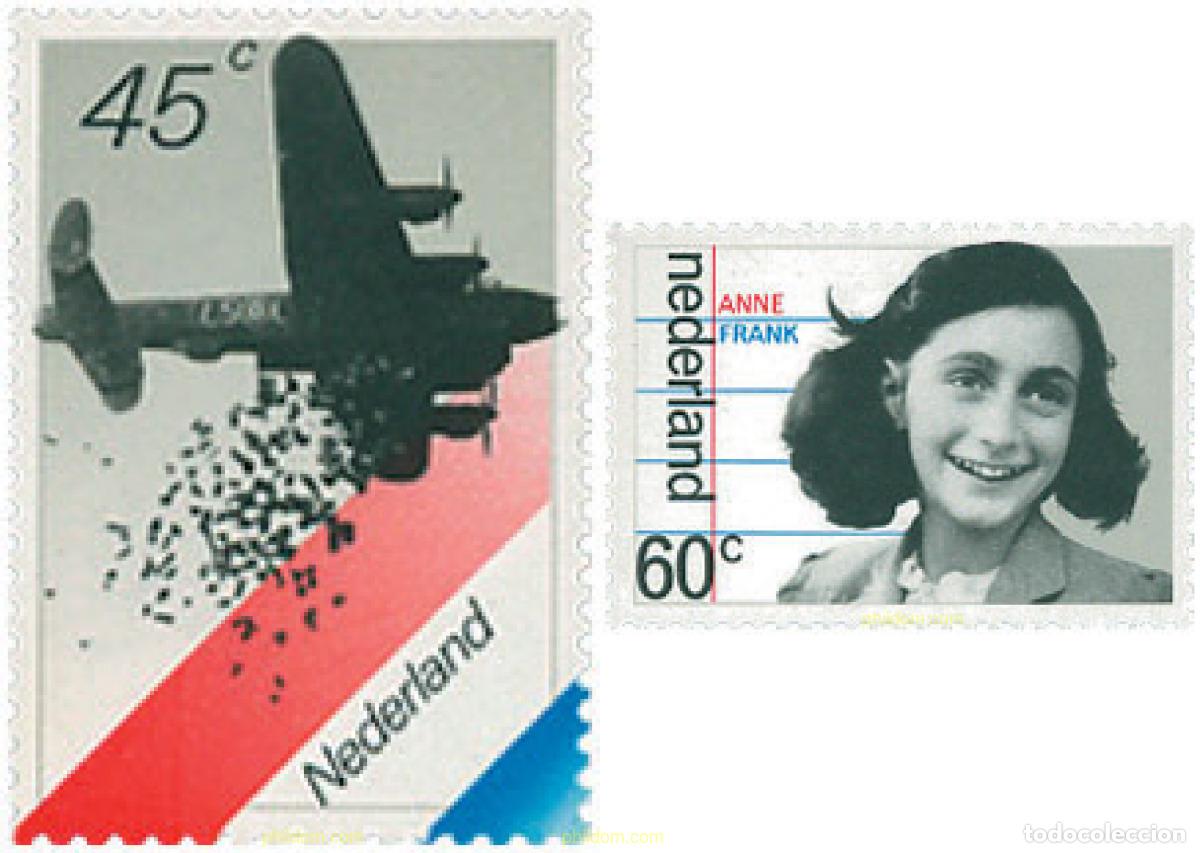 Sellos: 100862 MNH HOLANDA 1980 EN MEMORIA DE LOS A&Ntilde;OS DE LA OCUPACION Y LA LIBERACION